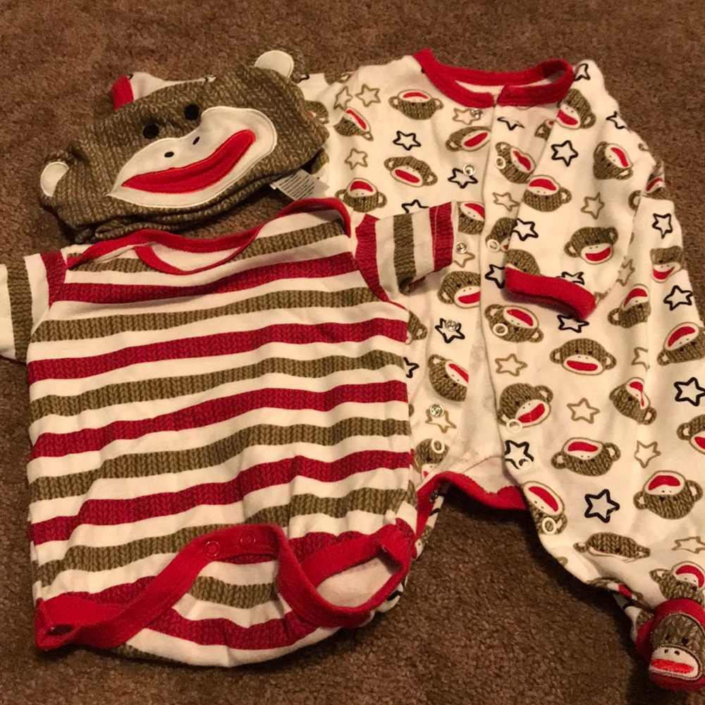 Sock Monkey Set